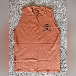 Haggard Pirate Maritime Apparel Graphic Cut off Tee NWOT